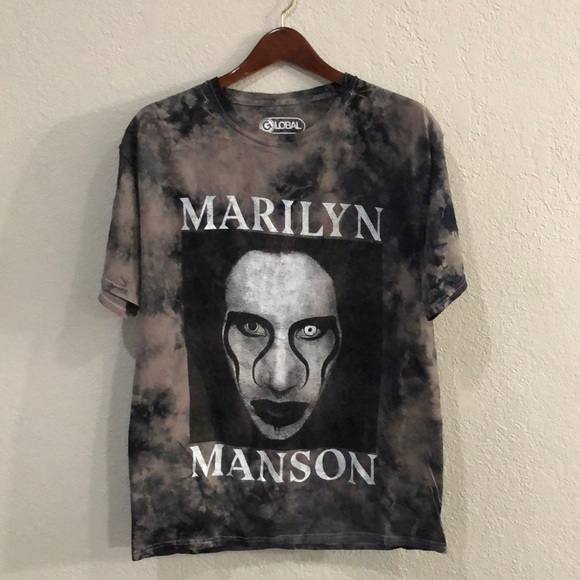 Other - Marilyn Manson Vintage style tie dye t shirt xl